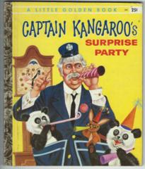 Captain Kangaroo's Surprise Party © 1958 Little Golden Book #341